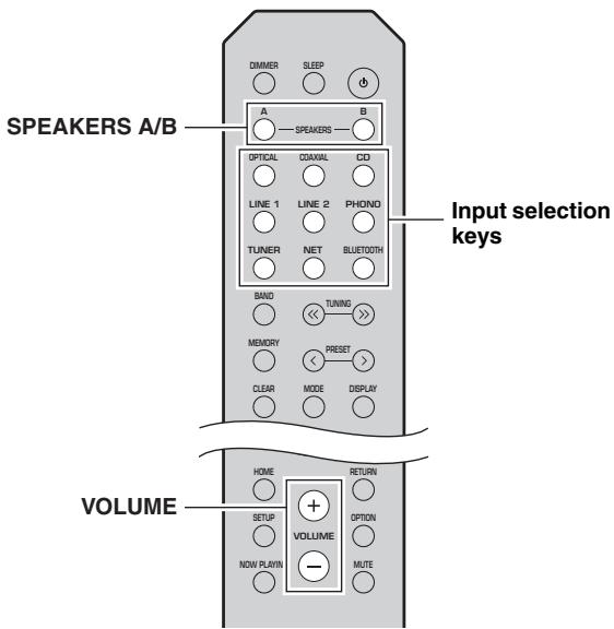 YAMAHA RS202D - Playing a source - 1