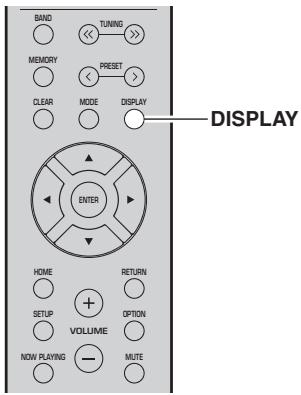 YAMAHA RS202D - Displaying Radio Data System information - 1