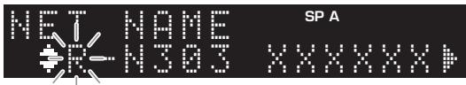 YAMAHA RS202D - Press ENTER to enter the name edit display. - 1