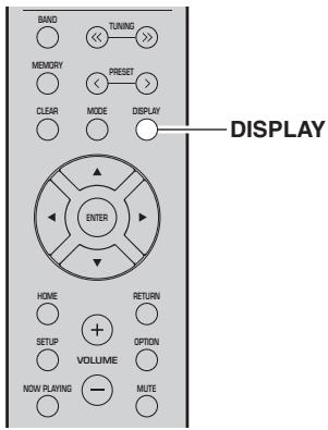 YAMAHA MUSICCAST RN303 - Displaying the DAB information - 1