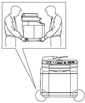 RICOH AFICIO 1022,MV - Attention - 1
