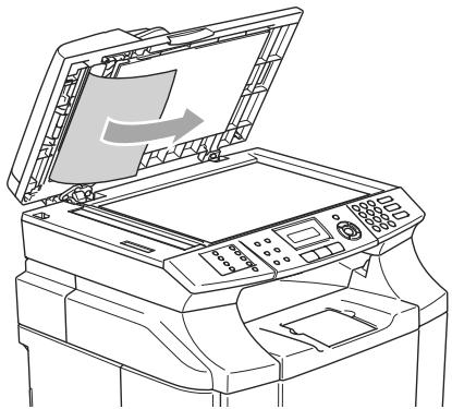 RICOH AFICIO MP 1500,MV - Le document est coincé à l'intérieur de l'ADF - 1
