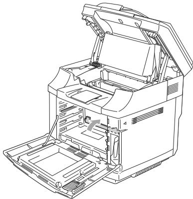 RICOH MP C2003 - Ouvrez le couvercle de verre de laser. - 1