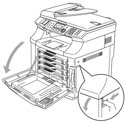 RICOH MP C3003 - MP C3004 - Ouvrez le capot avant de l'appareil. - 1