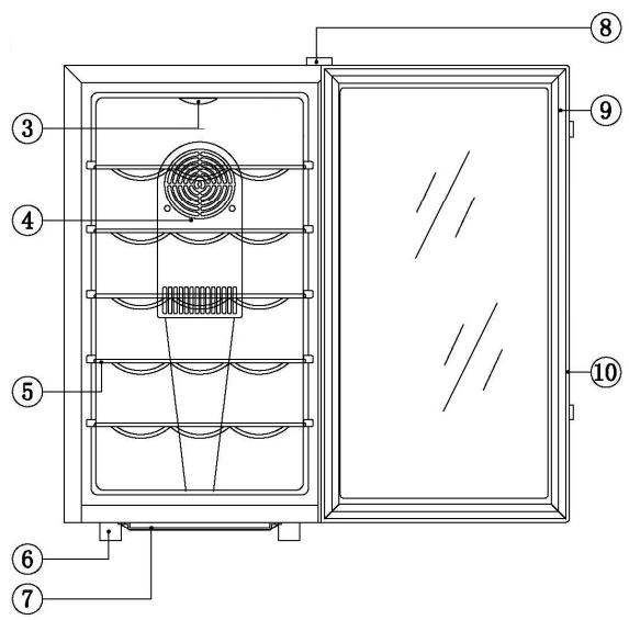 VINOSPHERE VN 28 FD - Structure - 1