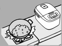 PANASONIC SR-JN105 - Do not use the appliance in the following places. - 2