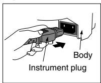 PANASONIC SR-JN105 - Connect the plugs. - 1