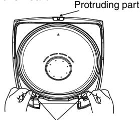 PANASONIC SR-JN105 - ■ Attach the inner lid - 1