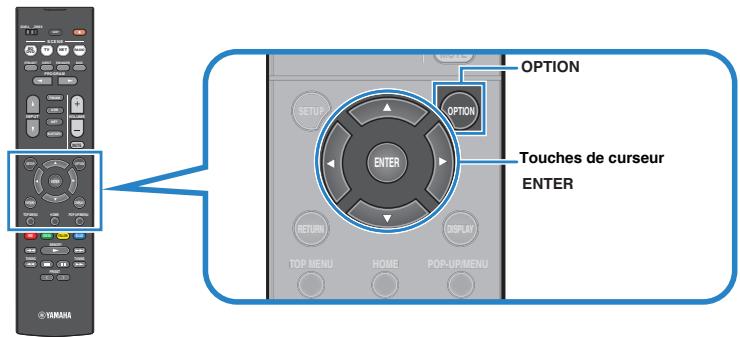 YAMAHA MUSICCAST RXV485  -  RX-V485 - Réglages nécessaires - 2