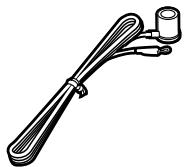 YAMAHA MUSICCAST RXV485  -  RX-V485 - Vérification des accessoires - 2