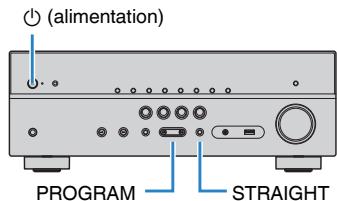 YAMAHA MUSICCAST RXV485  -  RX-V485 - Réglage des pas de fréquence - 1