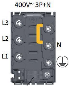 LISTO CM6060L3B  -  CV5060 L3B -  CM6060 L4B - Branchement de la cuisine : - 3