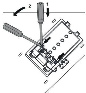 LISTO CM6060L3B  -  CV5060 L3B -  CM6060 L4B - Branchement de la cuisine : - 1