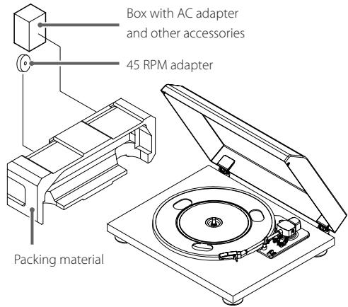 TEAC TN-300 - TN300 - TN300-CH - Included items - 1