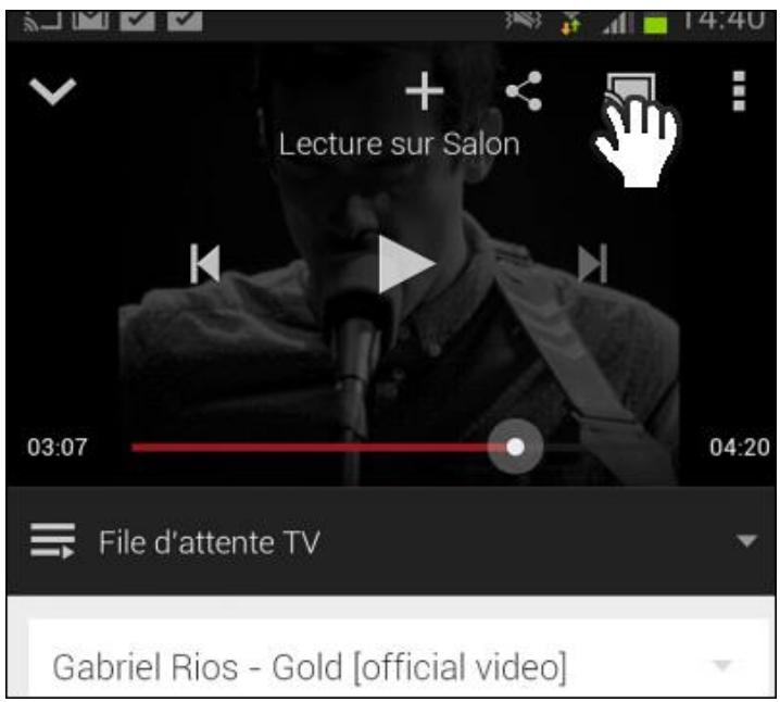 GOOGLE CHROMECAST VIDEO (3RD) - Lancer une vidéo YouTube sur sa TV - 6