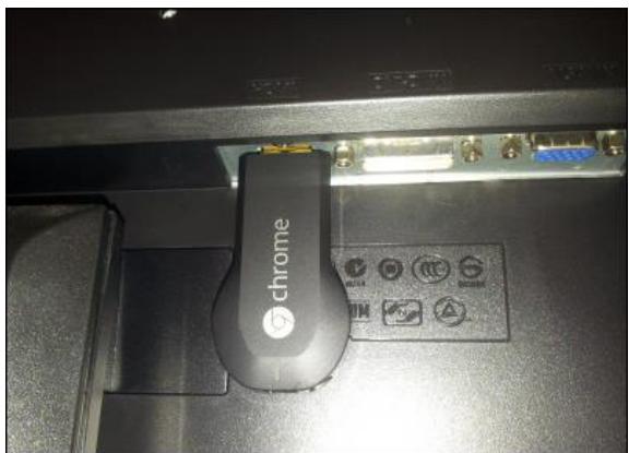GOOGLE CHROMECAST VIDEO (3RD) - Brancher la clé Chromecast - 1