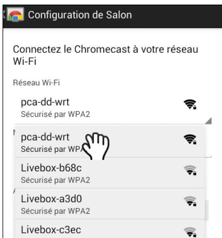 GOOGLE CHROMECAST VIDEO (3RD) - Une fois l'installation finie, lancez l'application Chromecast. - 7