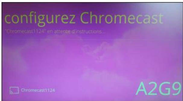 GOOGLE CHROMECAST VIDEO (3RD) - Une fois l'installation finie, lancez l'application Chromecast. - 4
