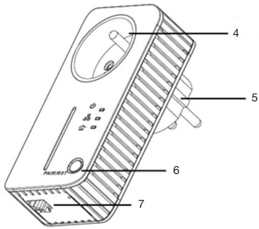 ESSENTIELB WIFI 1200 DUO - CPL 500 MBPS - 2