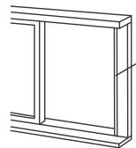 CLIMADIFF CLIMA19 - Installation in a double-hung sash window - 1