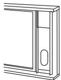 CLIMADIFF CLIMA19 - Installation in a sliding sash window - 1