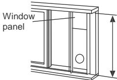 CLIMADIFF CLIMA19 - Installation in a double-hung sash window - 3