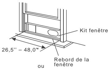 CLIMADIFF CLIMA19 - Installation du kit fenêtre - 5