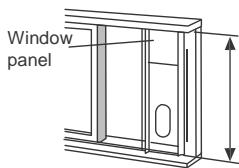 CLIMADIFF CLIMA19 - Installation in a double-hung sash window - 2