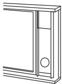 CLIMADIFF CLIMA19 - Installation in a sliding sash window - 2