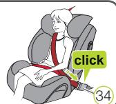 BRITAX TRENDLINE - Attacher votre enfant avec la ceinture 3 points - 1