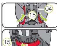 BRITAX TREND LINE - Ceinture trois points du vehicule - 1