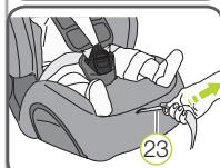BRITAX TREND LINE - Attacher votre enfant avec la ceinture 5 points - 5