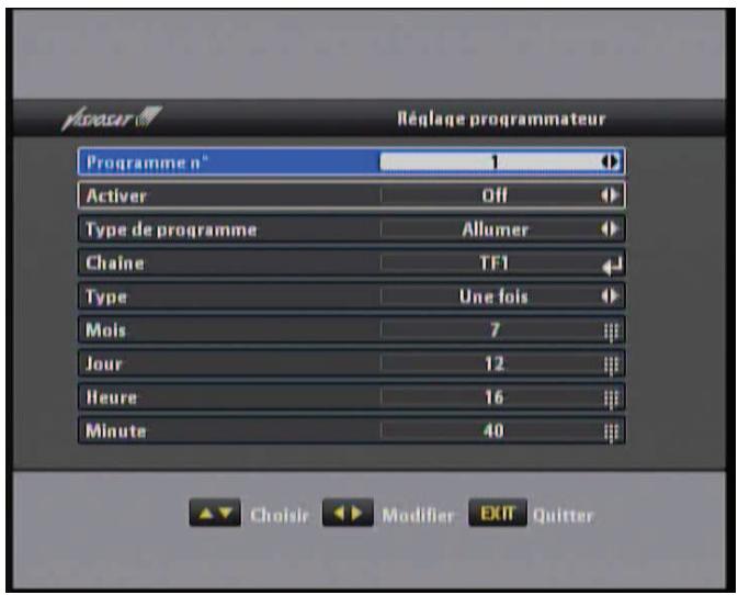 VISIOSAT TELTEOXVEOX - V.2.a Réglage de l'heure locale - 3