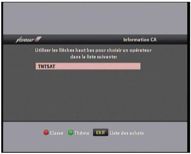 VISIOSAT TELTEOXVEOX - V.4.4 Menu carte - 4