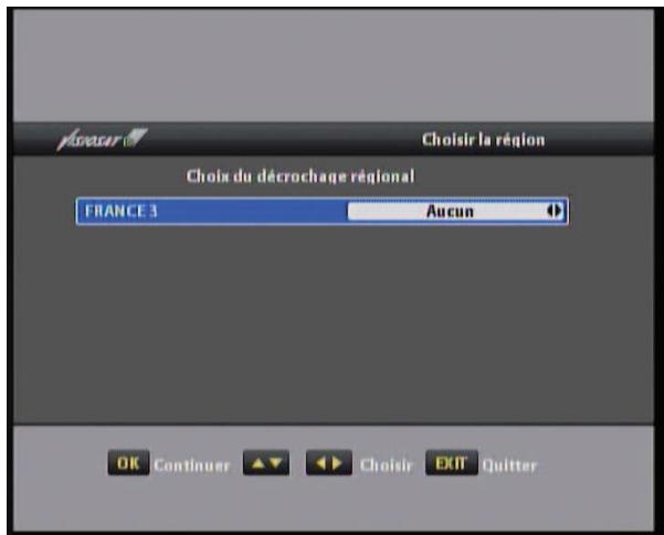 VISIOSAT TELTEOXVEOX - IV.4 Choix de la déclinaison régionale - 1