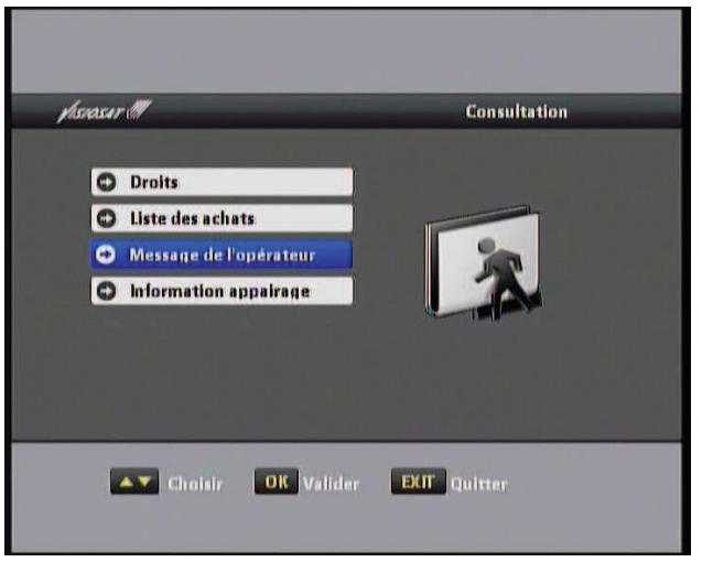 VISIOSAT TELTEOXVEOX - Messages de l'opérateur : - 1
