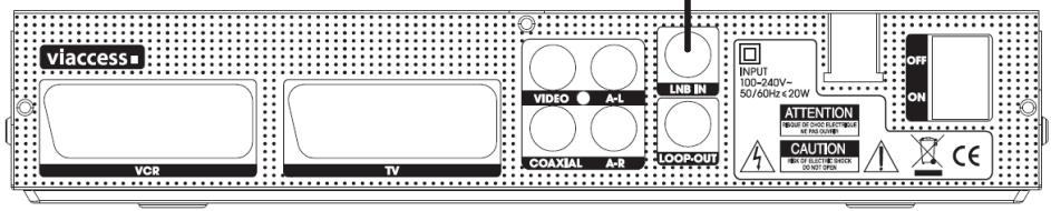 VISIOSAT TELTEOXVEOX - II-1 Raccordement à l'antenne - 2