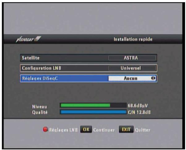VISIOSAT TELTEOXVEOX - IV.2 Vérification du signal satellite - 1