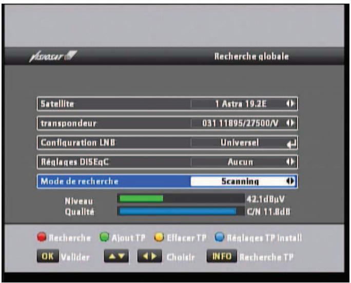 VISIOSAT TELTEOXVEOX - Motorisation DiSeqC : - 1