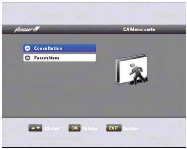 VISIOSAT TELTEOXVEOX - V.4.4 Menu carte - 2
