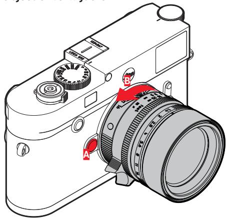 LEICA SL TYPE 601 - Objectief verwijderen - 1