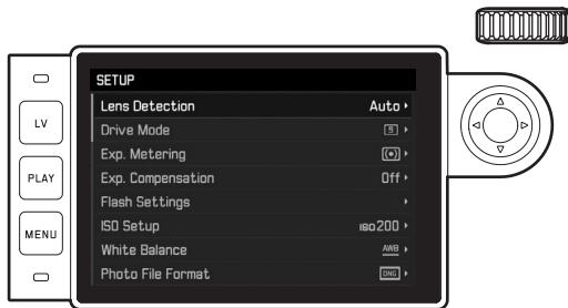 LEICA M-P TYPE 240 - Menu favorites - 3
