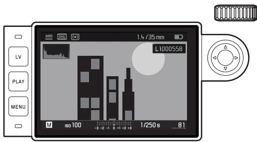 LEICA M-P TYPE 240 - Visualisation des autres prises de vue / « parcourir » la mémoire - 1