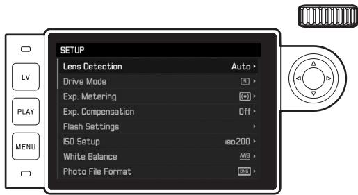 LEICA M10 - Menu MAIN MENU - 2
