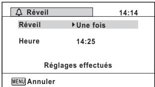 RICOH G900 - Vérification du réveil - 1