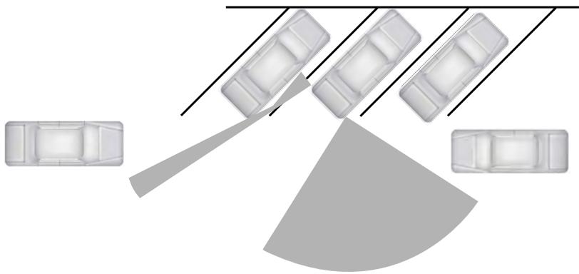 FORD EVEREST - Utilisation du système d'alerte de circulation transversale - 2
