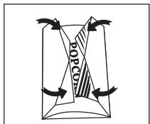 SHARP R342WW - Wichtige Informationen zur Mikrowellen-Popcorn-Funktion: - 1