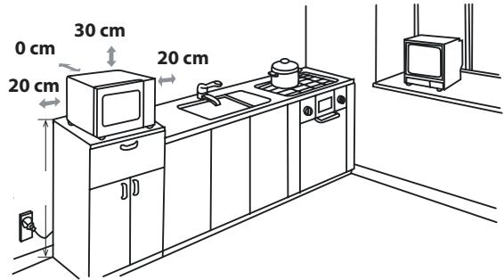 SHARP R342WW - BUILT-IN KIT - 1