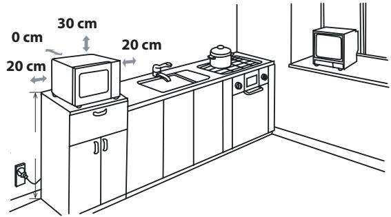 SHARP R28STM - BUILT-IN KIT - 1
