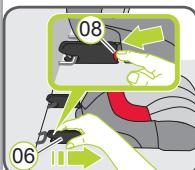 BRITAX ADVANSAFIX III SICT - Démontage : - 1